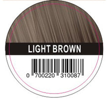 Load image into Gallery viewer, Hair Plus Light Brown Hair Fibre Refill Bag 25g, 50g,100g,150g,300g,600g
